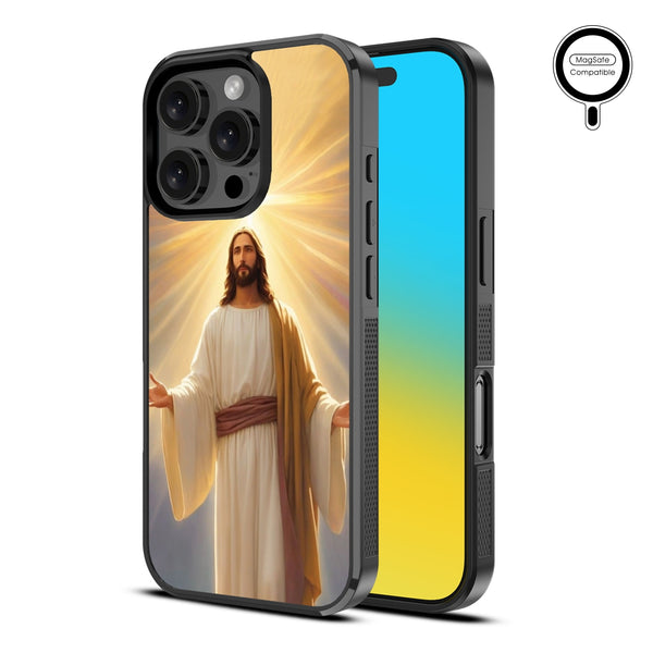 MyBat Design Lab Series MagSafe Case for Apple iPhone 16 Pro Max - Christ the Light - MIP16PMCSLESMSM196-2.jpg