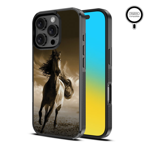 MyBat Design Lab Series MagSafe Case for Apple iPhone 16 Pro Max - Wild Horse - MIP16PMCSLESMSM212-2.jpg