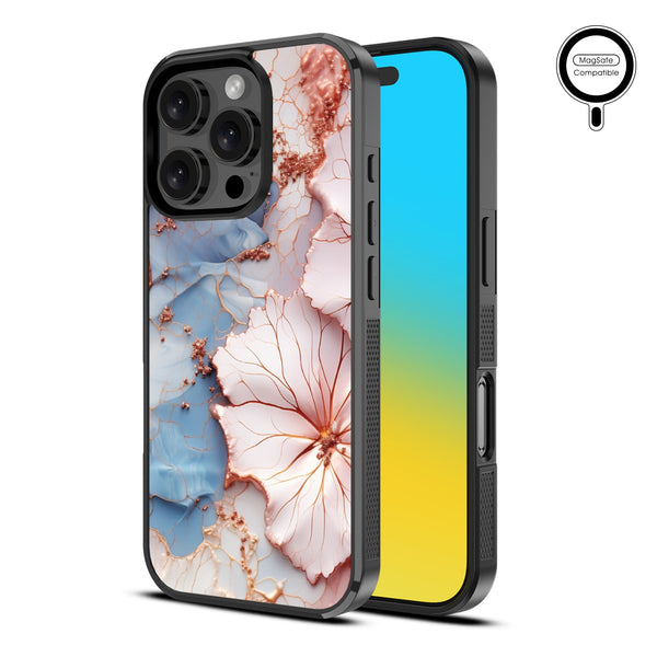 MyBat Design Lab Series MagSafe Case for Apple iPhone 16 Pro Max - Petal Veins - MIP16PMCSLESMSM214-2.jpg