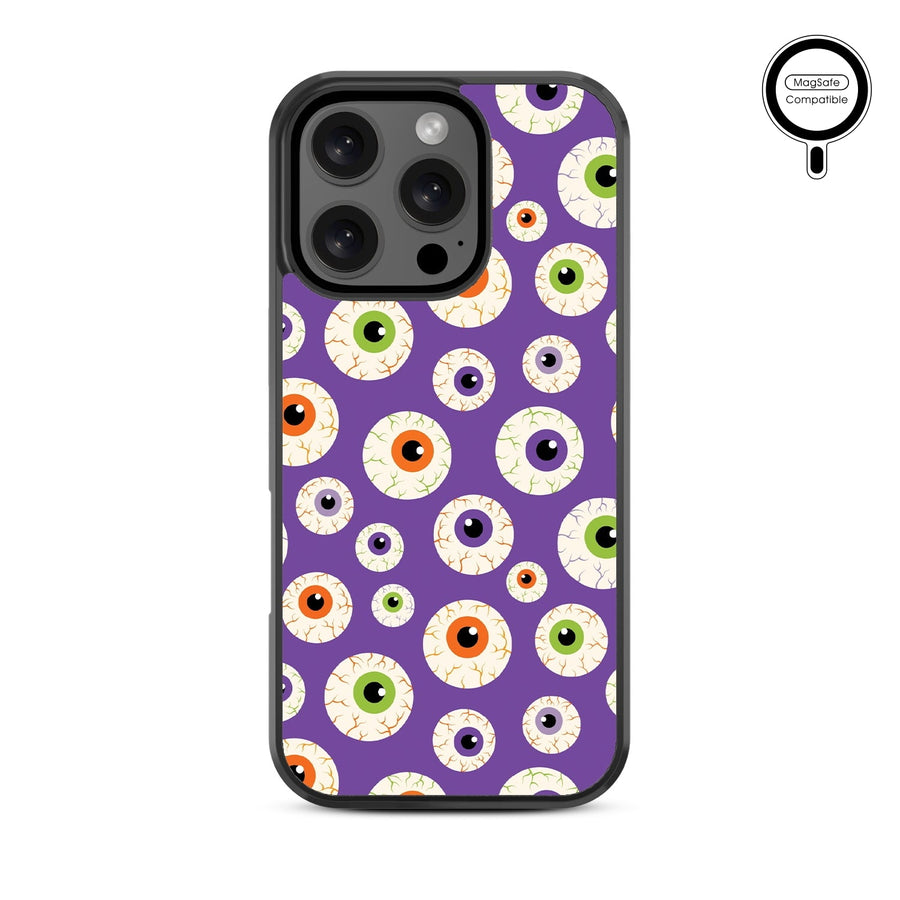 MyBat Design Lab Series MagSafe Case for Apple iPhone 16 Pro Max - Frightful Eyes