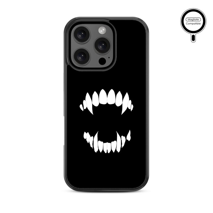 MyBat Design Lab Series MagSafe Case for Apple iPhone 16 Pro Max - Vampire Fangs