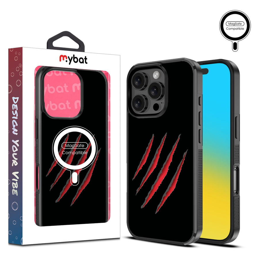 MyBat Design Lab Series MagSafe Case for Apple iPhone 16 Pro Max - Claw Marks