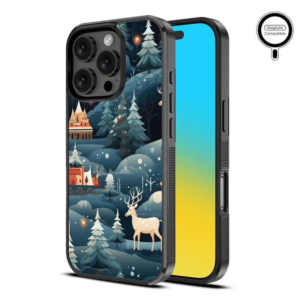 MyBat Design Lab Series MagSafe Case for Apple iPhone 16 Pro Max - Winter Wonderland - MIP16PMCSLESMSM269-2.jpg