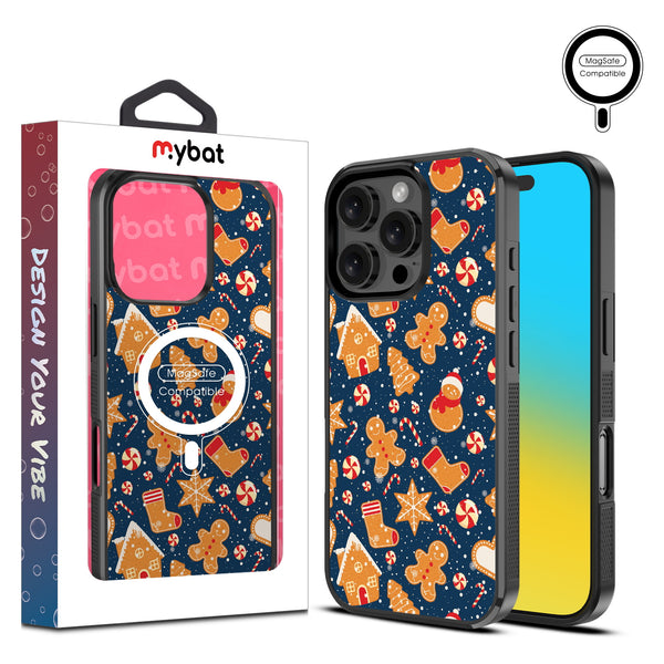 MyBat Design Lab Series MagSafe Case for Apple iPhone 16 Pro Max - Gingerbread Cookies - MIP16PMCSLESMSM273-1.jpg