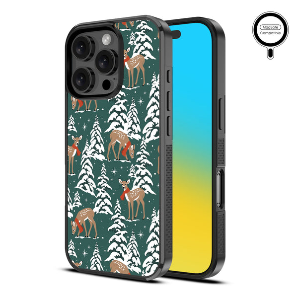 MyBat Design Lab Series MagSafe Case for Apple iPhone 16 Pro Max - Pine & Prancer - MIP16PMCSLESMSM287-2.jpg