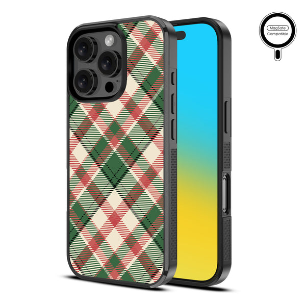 MyBat Design Lab Series MagSafe Case for Apple iPhone 16 Pro Max - Rustic Plaid - MIP16PMCSLESMSM293-2.jpg