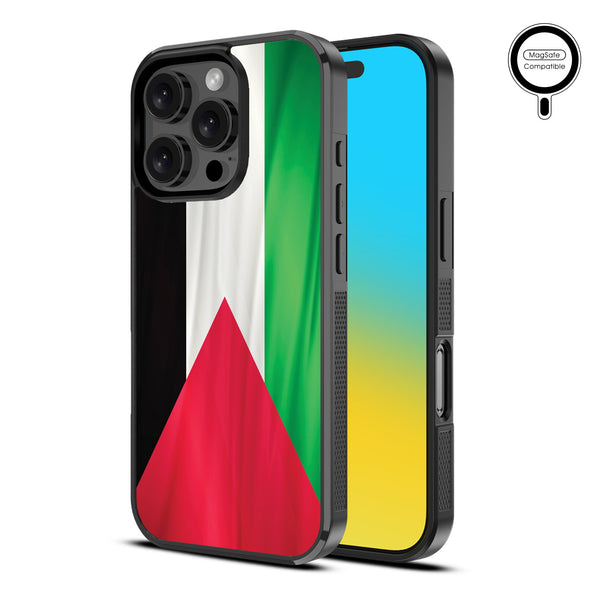 MyBat Design Lab Series MagSafe Case for Apple iPhone 16 Pro Max - Palestine Flag - MIP16PMCSLESMSM306-2.jpg