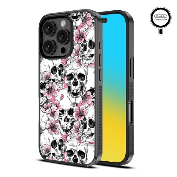 MyBat Design Lab Series MagSafe Case for Apple iPhone 16 Pro Max - Death Blooms - MIP16PMCSLESMSM419-2.jpg