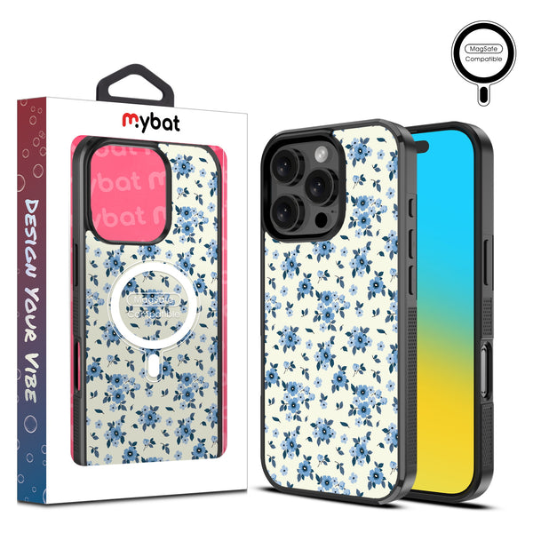 MyBat Design Lab Series MagSafe Case for Apple iPhone 16 Pro Max - Porcelain Petals - MIP16PMCSLESMSM437-1.jpg