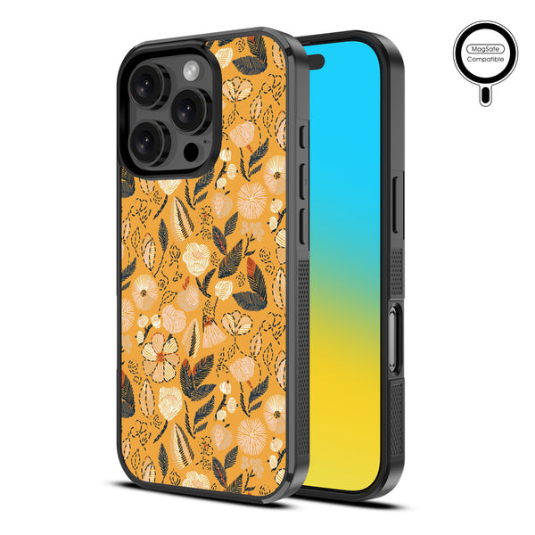 MyBat Design Lab Series MagSafe Case for Apple iPhone 16 Pro Max - Floral Stitch - MIP16PMCSLESMSM439-2.jpg