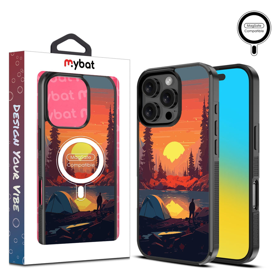 MyBat Design Lab Series MagSafe Case for Apple iPhone 16 Pro Max - Sunset Camp
