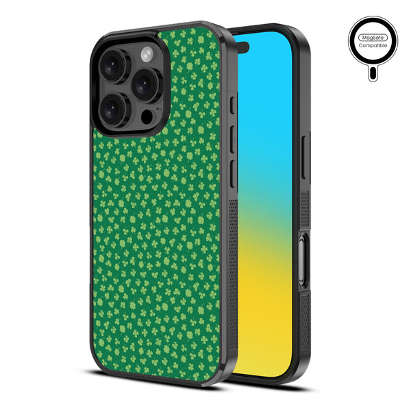 MyBat Design Lab Series MagSafe Case for Apple iPhone 16 Pro Max - Lucky Clover - MIP16PMCSLESMSM466-2.jpg