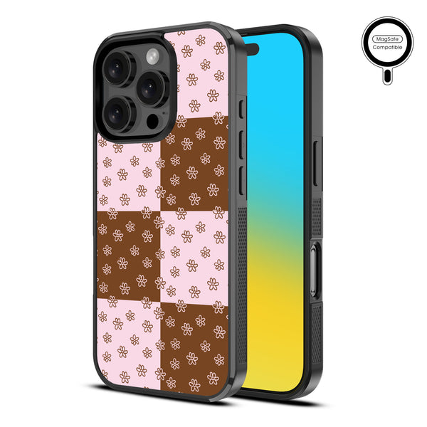 MyBat Design Lab Series MagSafe Case for Apple iPhone 16 Pro Max - Flower Patches - MIP16PMCSLESMSM484-2.jpg