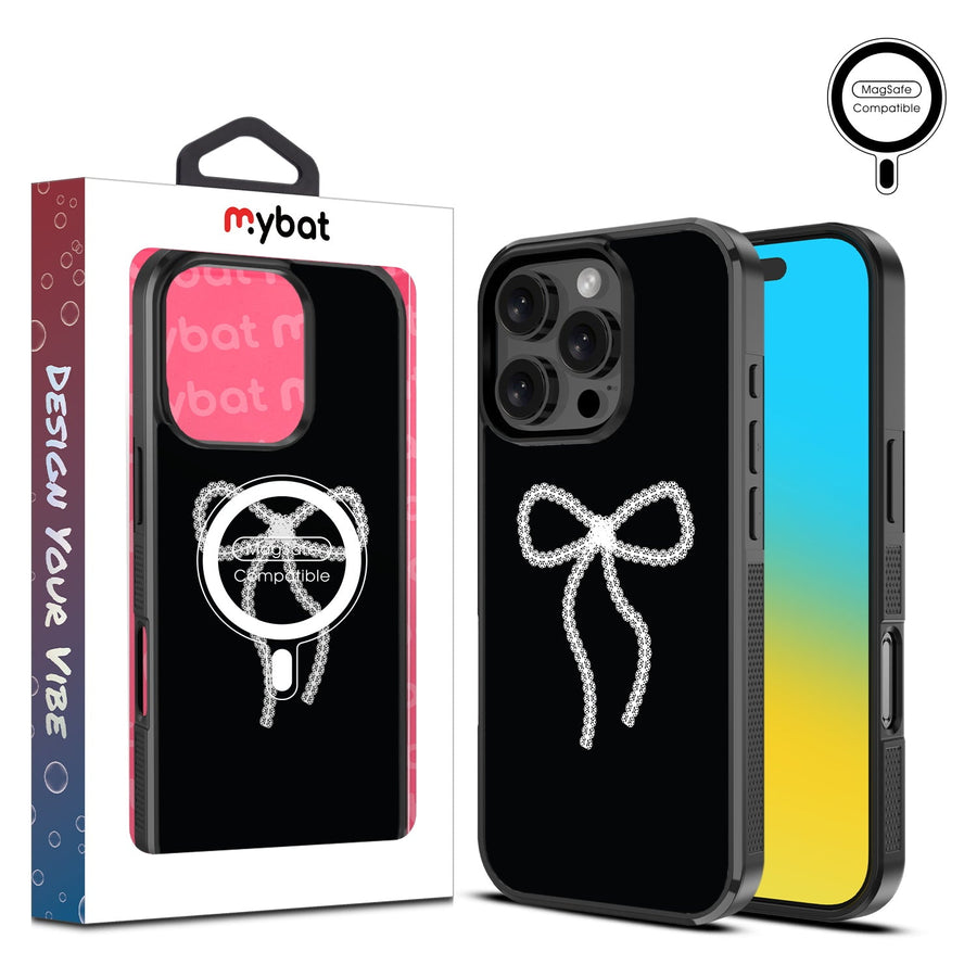 MyBat Design Lab Series MagSafe Case for Apple iPhone 16 Pro Max - Classic Coquette