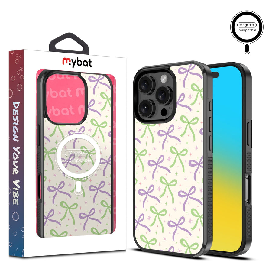 MyBat Design Lab Series MagSafe Case for Apple iPhone 16 Pro Max - Blooming Bows