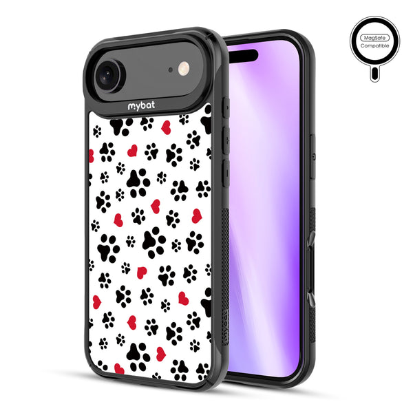 MyBat Design Lab Series MagSafe Case for Apple iPhone Air - Paw Prints and Hearts - MIP17ACSLESMSMP001-2.jpg