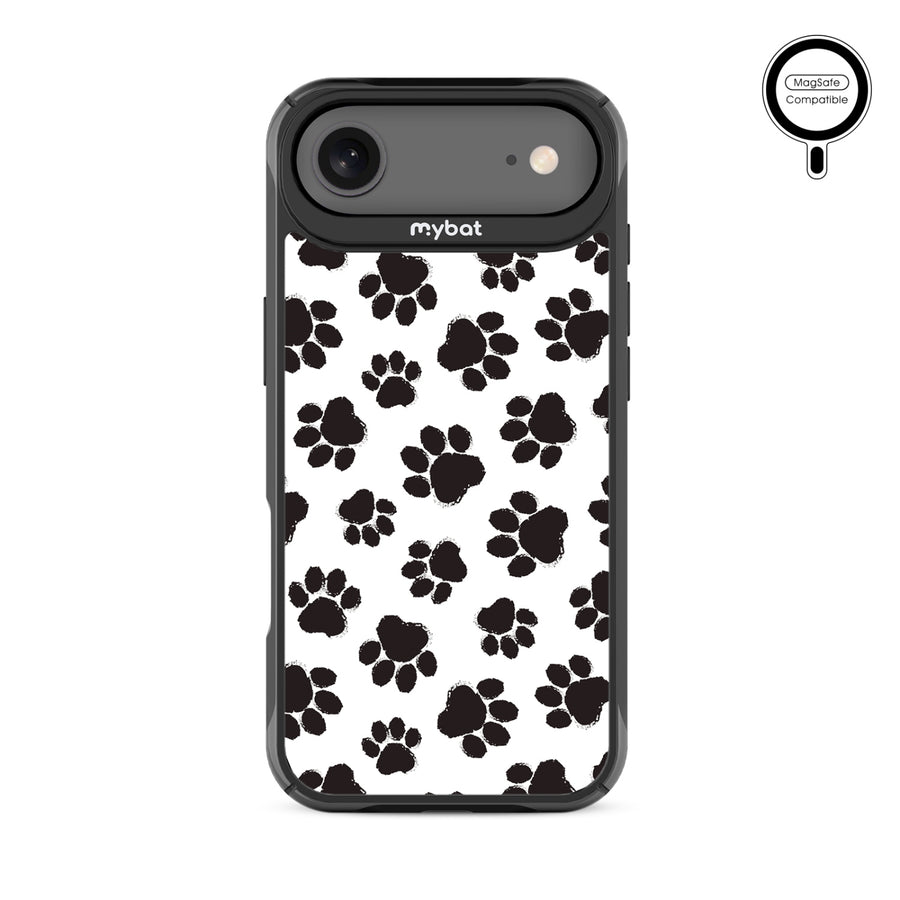 MyBat Design Lab Series MagSafe Case for Apple iPhone Air - Black Paw Prints - MIP17ACSLESMSMP002-3.jpg