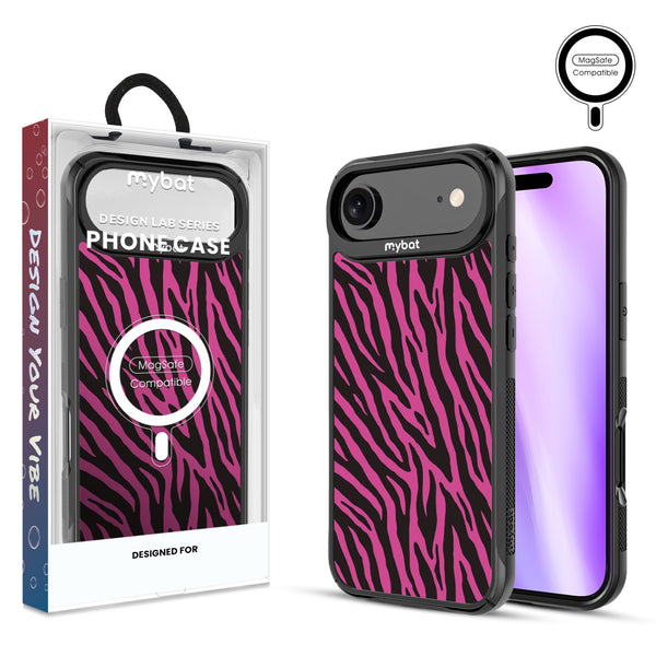 MyBat Design Lab Series MagSafe Case for Apple iPhone Air - Pink Zebra Print - MIP17ACSLESMSMP010-1.jpg