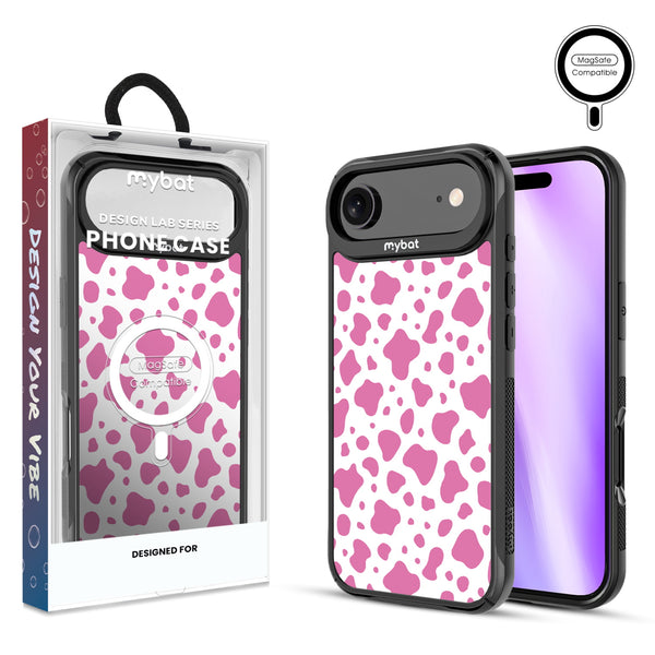 MyBat Design Lab Series MagSafe Case for Apple iPhone Air - Pink Cow Print - MIP17ACSLESMSMP015-1.jpg