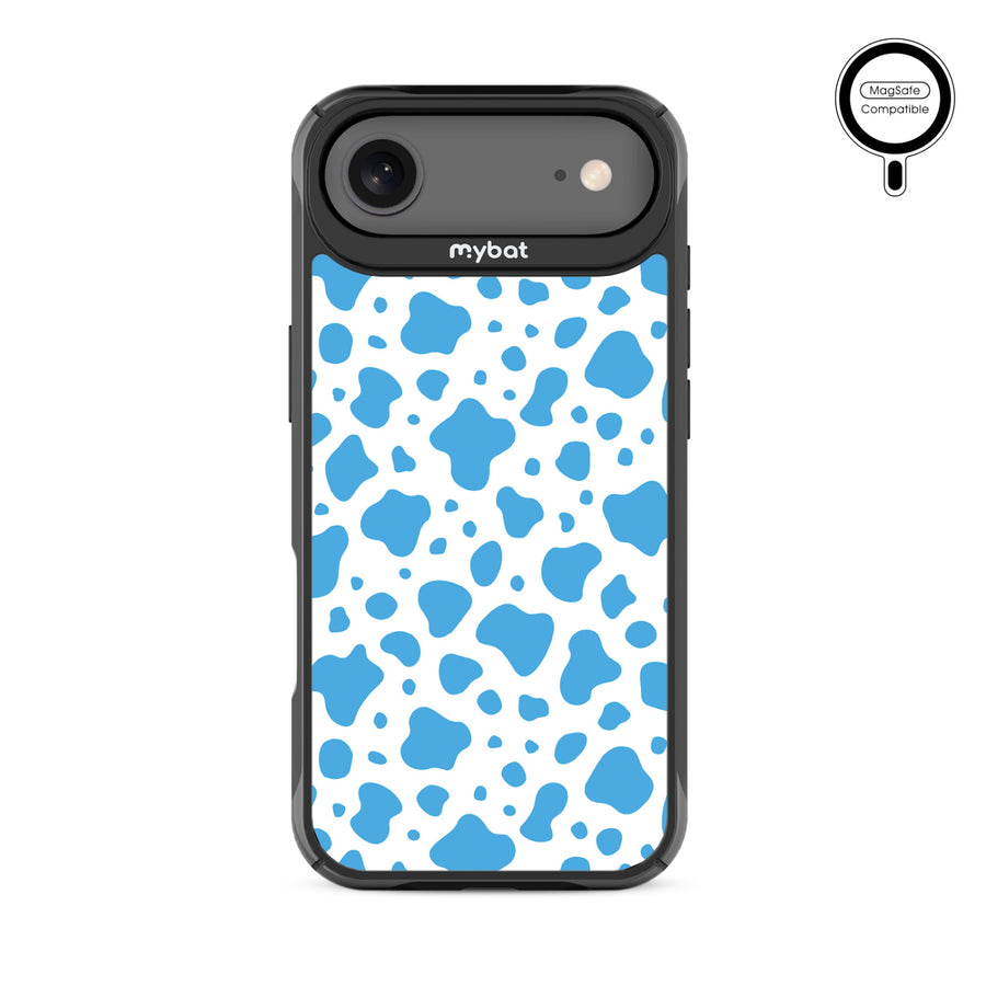 MyBat Design Lab Series MagSafe Case for Apple iPhone Air - Blue Cow Print - MIP17ACSLESMSMP016-3.jpg