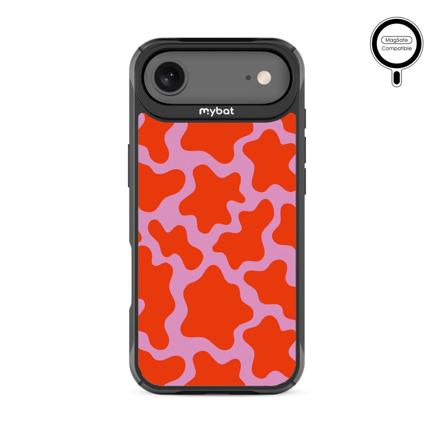 MyBat Design Lab Series MagSafe Case for Apple iPhone Air - Pink Retro Splashes