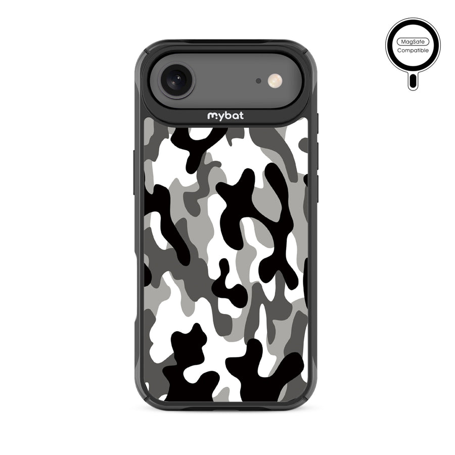 MyBat Design Lab Series MagSafe Case for Apple iPhone Air - Black & White Camouflage - MIP17ACSLESMSMP122-3.jpg