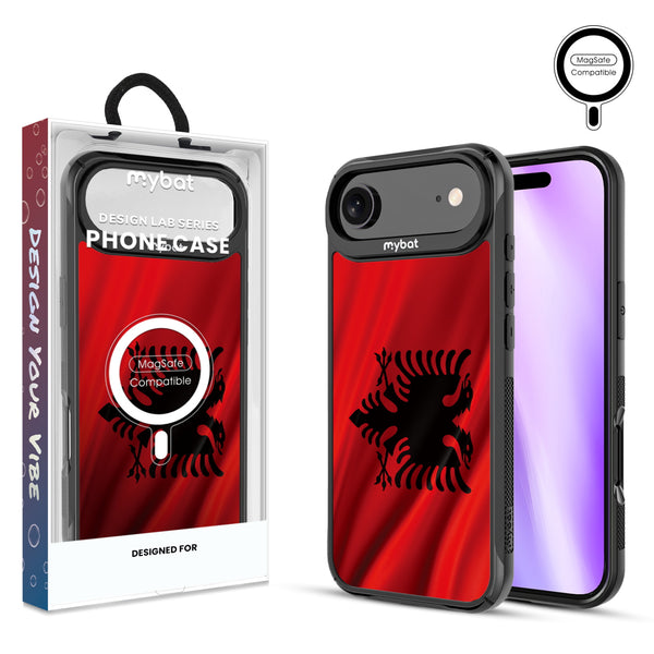 MyBat Design Lab Series MagSafe Case for Apple iPhone Air - Albania Flag - MIP17ACSLESMSMP140-1.jpg