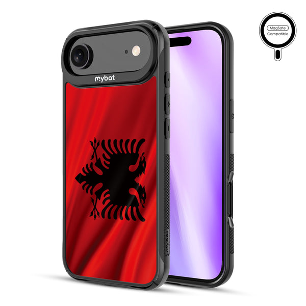 MyBat Design Lab Series MagSafe Case for Apple iPhone Air - Albania Flag - MIP17ACSLESMSMP140-2.jpg