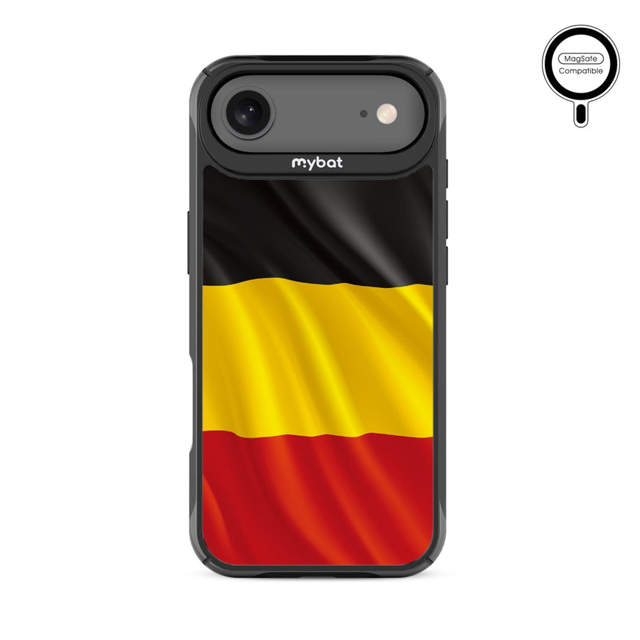 MyBat Design Lab Series MagSafe Case for Apple iPhone Air - Belgium Flag