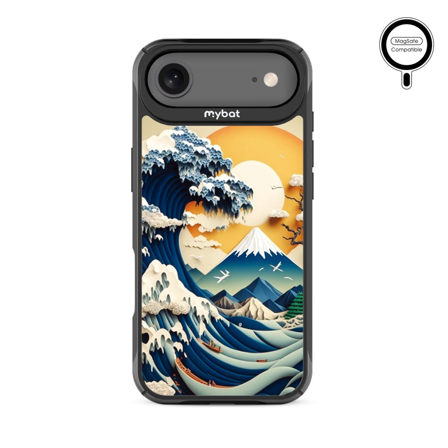 MyBat Design Lab Series MagSafe Case for Apple iPhone Air - The Great Wave
