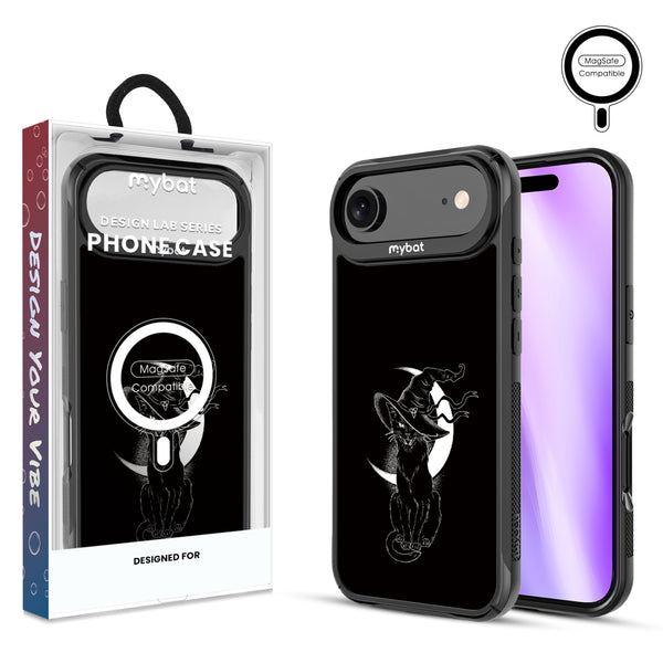 MyBat Design Lab Series MagSafe Case for Apple iPhone Air - Black Cat Magic - MIP17ACSLESMSMP223-1.jpg