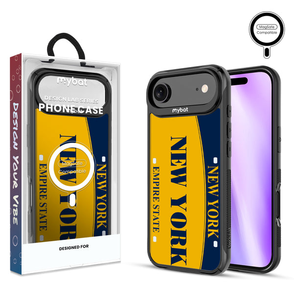 MyBat Design Lab Series MagSafe Case for Apple iPhone Air - New York License Plate - MIP17ACSLESMSMP258-1.jpg