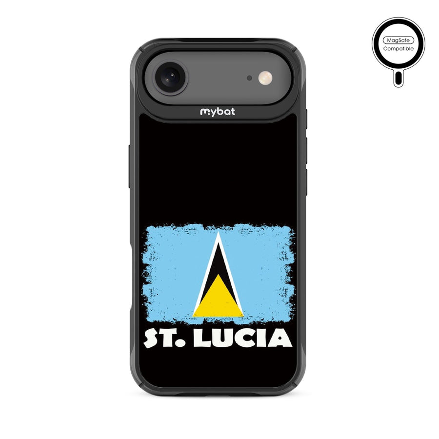 MyBat Design Lab Series MagSafe Case for Apple iPhone Air - St. Lucia Flag