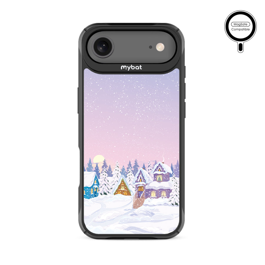 MyBat Design Lab Series MagSafe Case for Apple iPhone Air - Snow Globe Village - MIP17ACSLESMSMP304-3.jpg