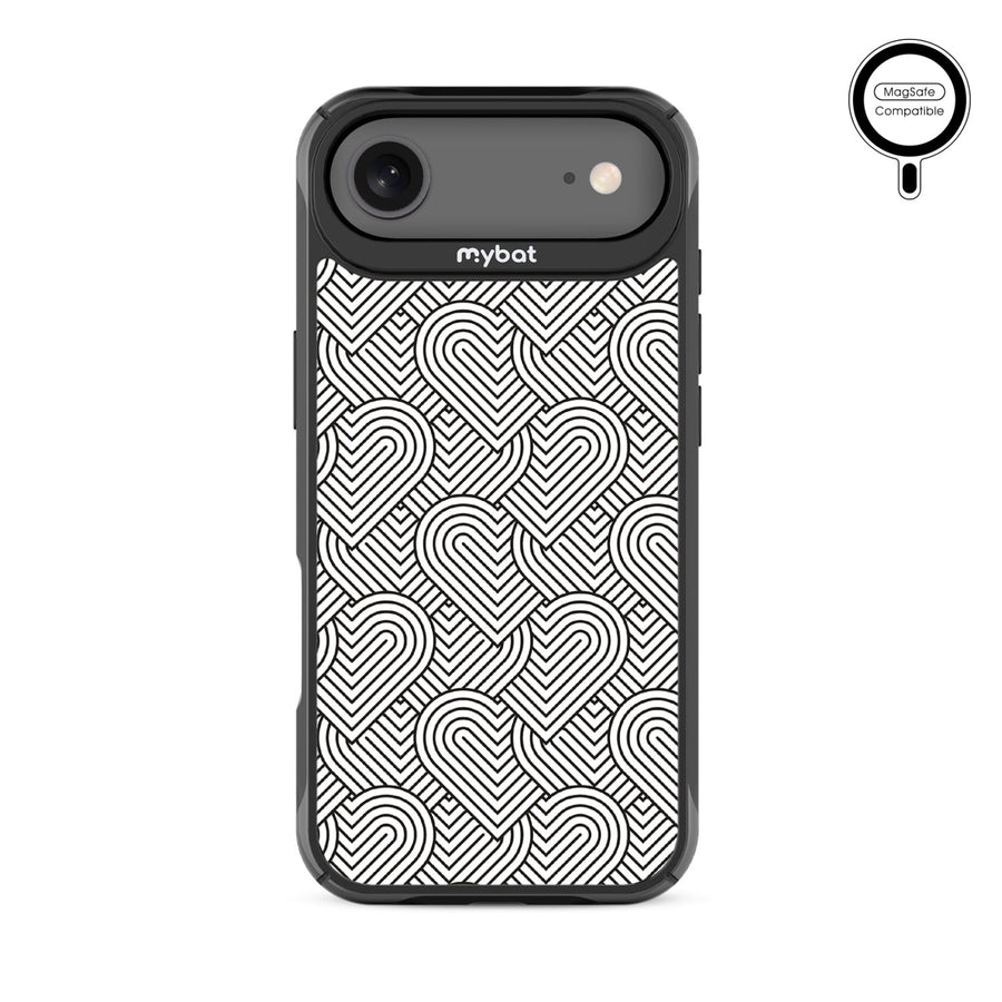 MyBat Design Lab Series MagSafe Case for Apple iPhone Air - Hearts Aligned