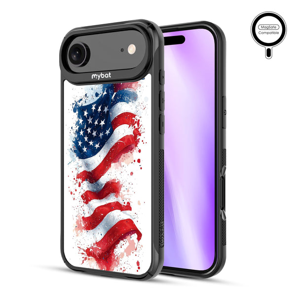 MyBat Design Lab Series MagSafe Case for Apple iPhone Air - Patriotic Flag Painiting - MIP17ACSLESMSMP346-2.jpg