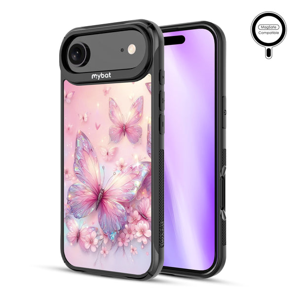 MyBat Design Lab Series MagSafe Case for Apple iPhone Air - Pink Butterflies - MIP17ACSLESMSMP361-2.jpg