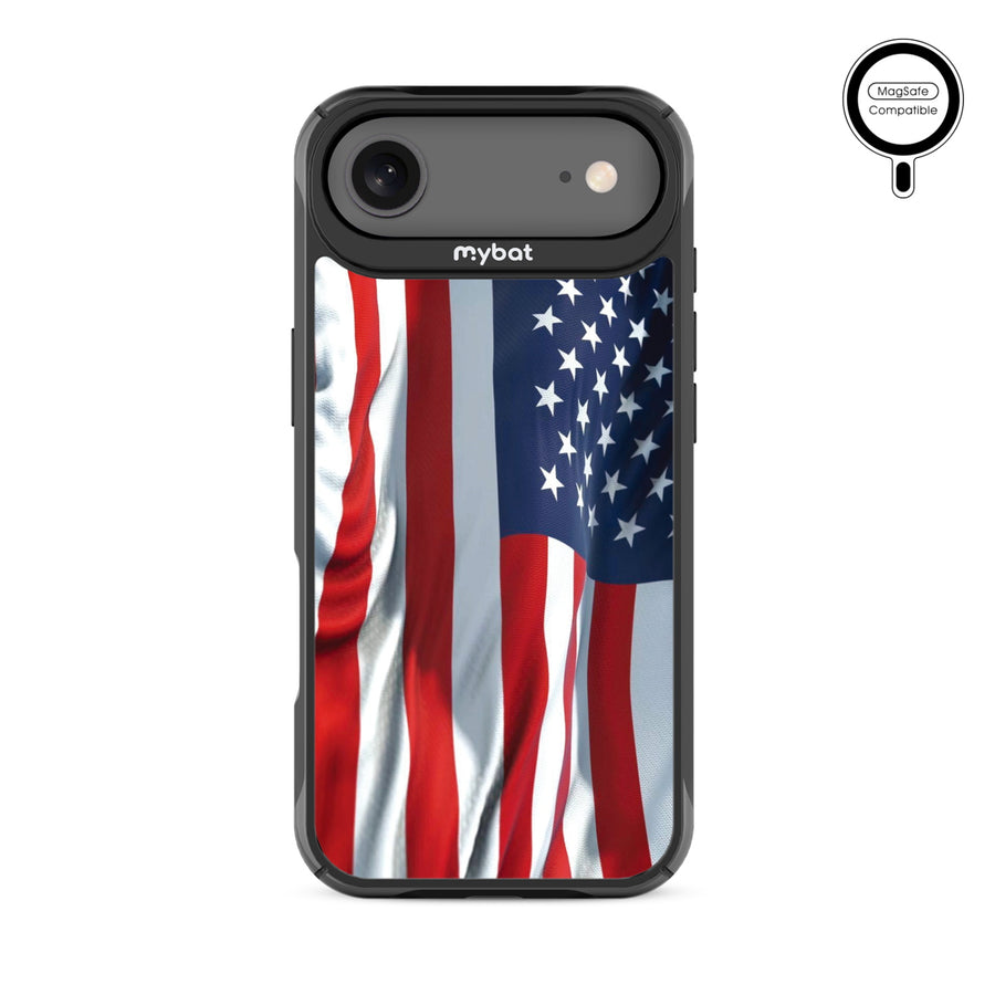 MyBat Design Lab Series MagSafe Case for Apple iPhone Air - Waving USA FLag - MIP17ACSLESMSMP367-3.jpg
