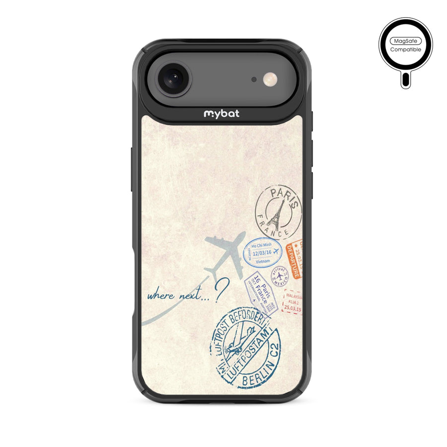 MyBat Design Lab Series MagSafe Case for Apple iPhone Air - Passport Stamps - MIP17ACSLESMSMP371-3.jpg