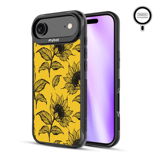 MyBat Design Lab Series MagSafe Case for Apple iPhone Air - Golden Sunflowers - MIP17ACSLESMSMP444-2.jpg