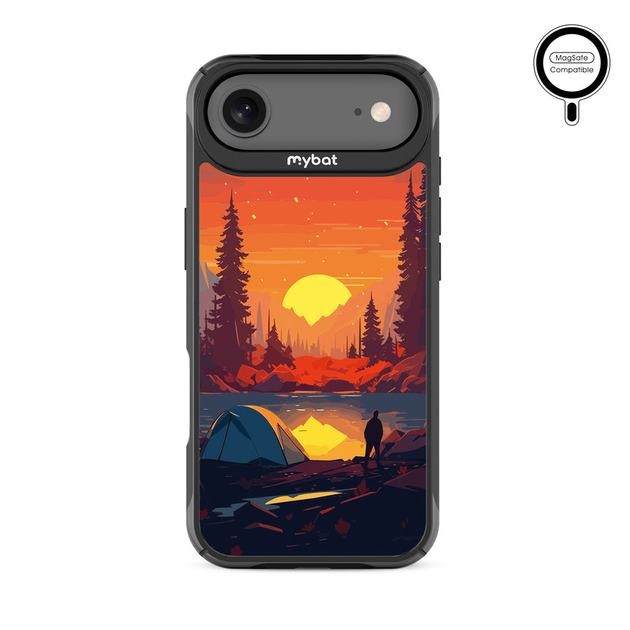 MyBat Design Lab Series MagSafe Case for Apple iPhone Air - Sunset Camp - MIP17ACSLESMSMP450-3.jpg