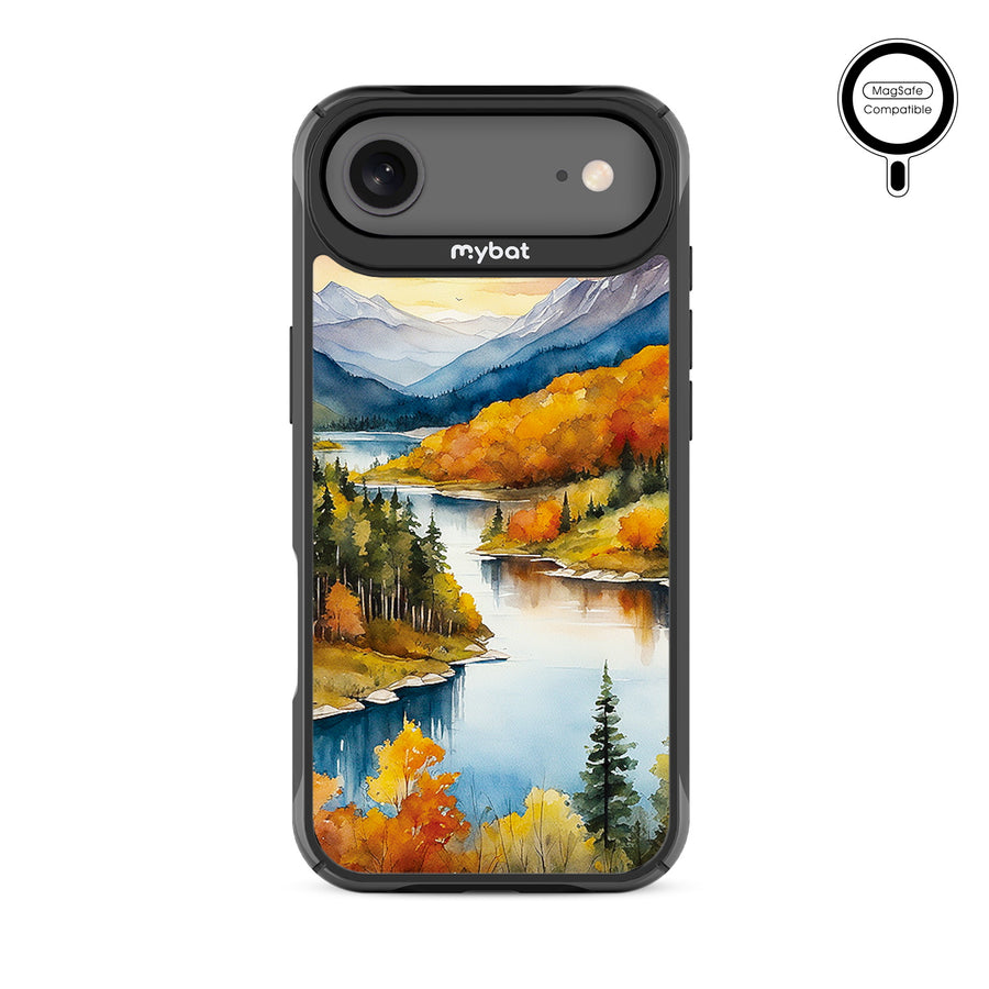 MyBat Design Lab Series MagSafe Case for Apple iPhone Air - Impressionist Foliage - MIP17ACSLESMSMP452-3.jpg