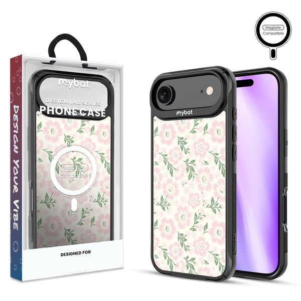 MyBat Design Lab Series MagSafe Case for Apple iPhone Air - Pink Posies - MIP17ACSLESMSMP473-1.jpg