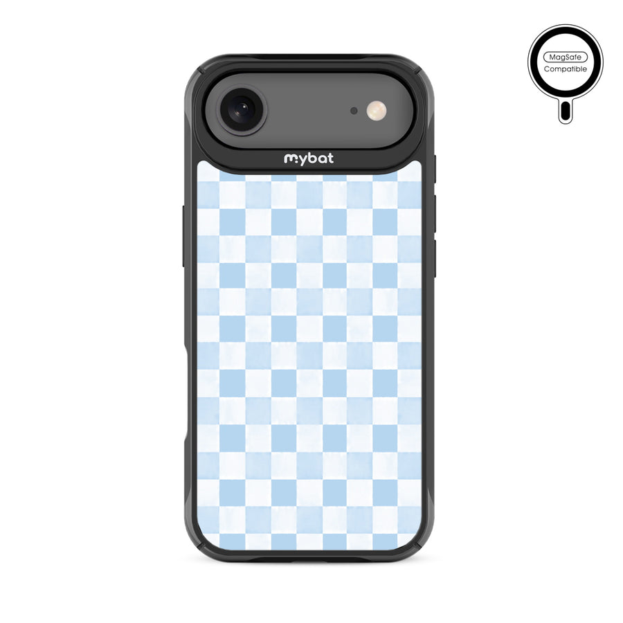 MyBat Design Lab Series MagSafe Case for Apple iPhone Air - Sky Blue Check - MIP17ACSLESMSMP478-3.jpg