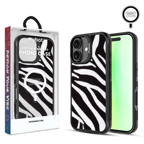 MyBat Design Lab Series MagSafe Case for Apple iPhone 17 - Zebra Print - MIP17CSLESMSMP009-1.jpg
