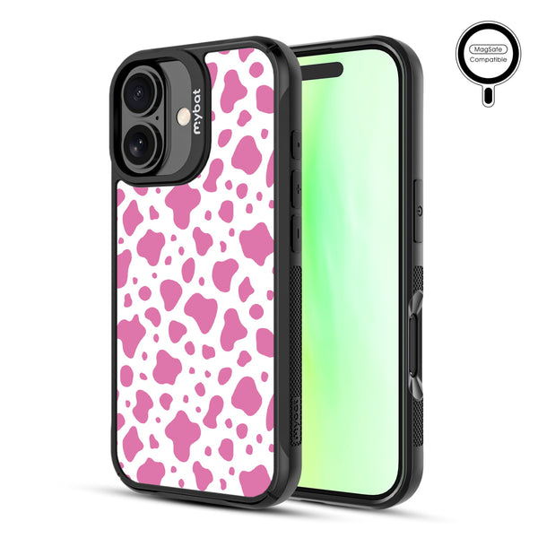 MyBat Design Lab Series MagSafe Case for Apple iPhone 17 - Pink Cow Print - MIP17CSLESMSMP015-2.jpg