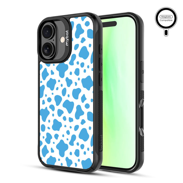 MyBat Design Lab Series MagSafe Case for Apple iPhone 17 - Blue Cow Print - MIP17CSLESMSMP016-2.jpg