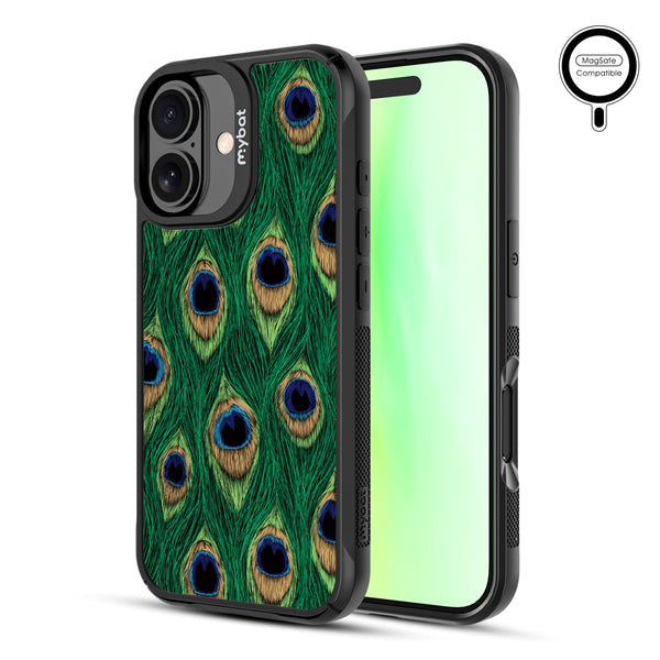 MyBat Design Lab Series MagSafe Case for Apple iPhone 17 - Peacock Feathers - MIP17CSLESMSMP018-2.jpg