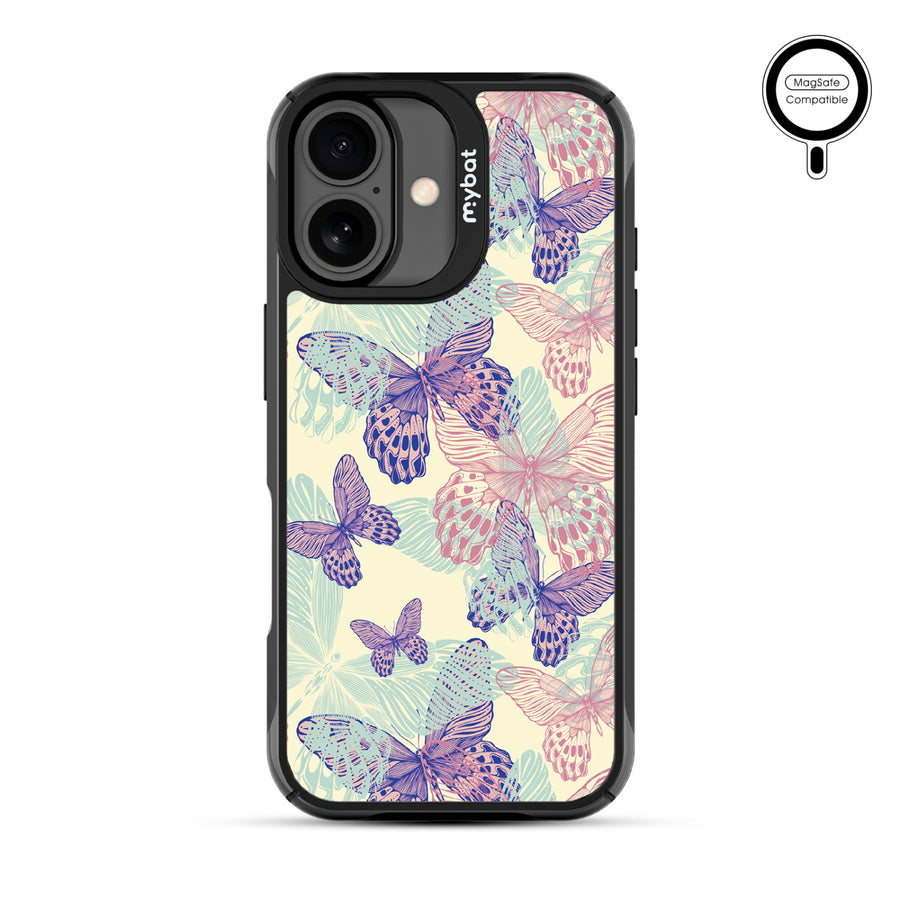 MyBat Design Lab Series MagSafe Case for Apple iPhone 17 - Butterflies - MIP17CSLESMSMP019-3.jpg