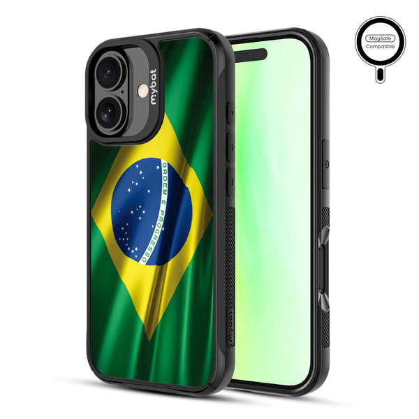 MyBat Design Lab Series MagSafe Case for Apple iPhone 17 - Brazilian Flag - MIP17CSLESMSMP038-2.jpg